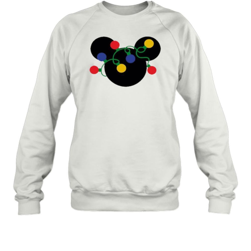 Disney Minnie Head Christmas Light T-Shirt